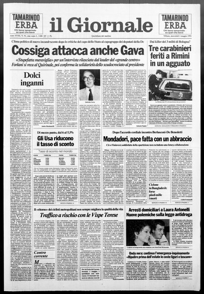 Il giornale : quotidiano del mattino